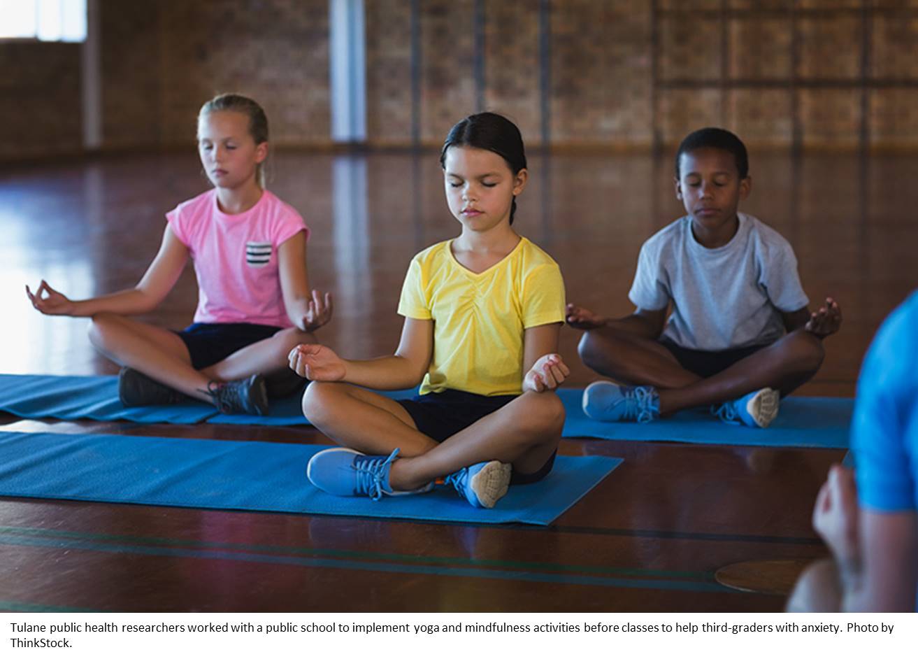 School-based yoga can help children better manage stress and anxiety