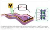 Low cost and highly sensitive X-ray detector using perovskite thin film 