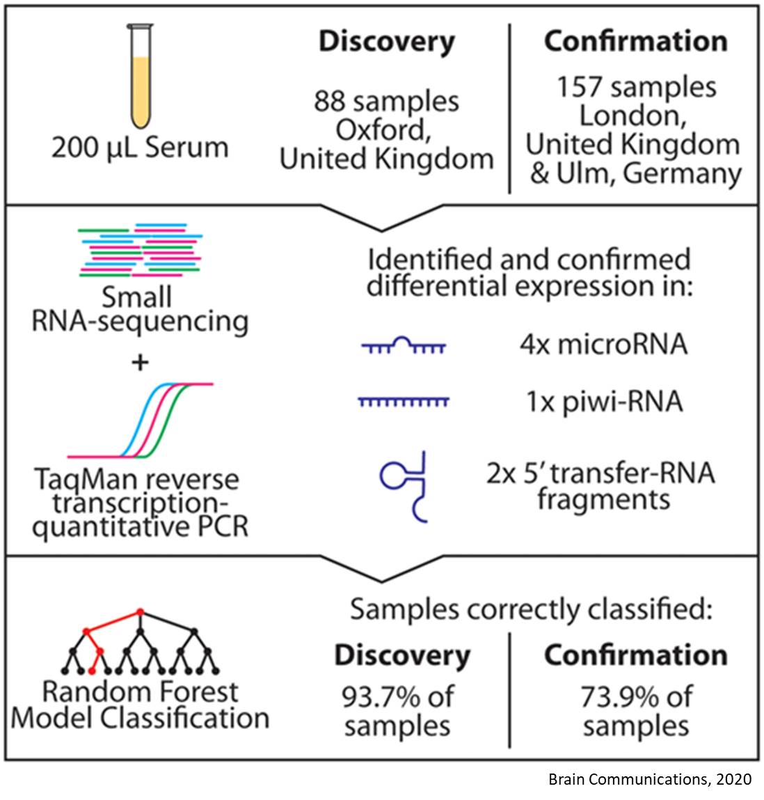 Non-coding RNA as biomarker for motor neuron disease