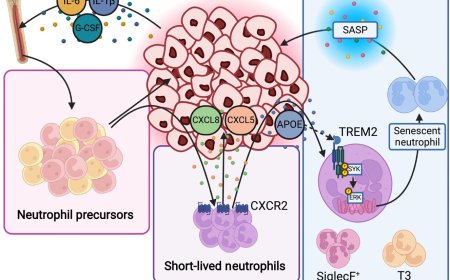 Senescent neutrophils and cancer progression
