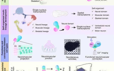 Neuromusculoskeletal tri-tissue organoids from human pluripotent stem cells