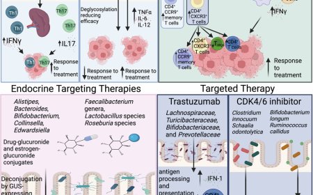 Interaction between gut microbiota and breast cancer therapeutics
