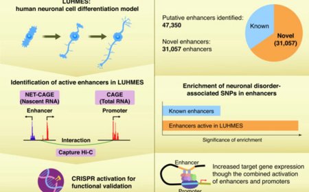 Transcriptional enhancers in human neuronal differentiation and neuronal disorders