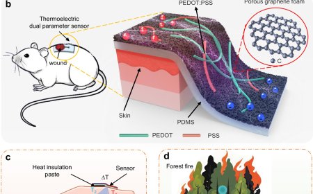 Laser-made, ultra-thin material for tracking of healing wounds