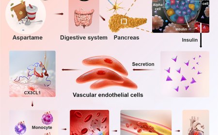 Blood vessel inflammation from artificial sweetener
