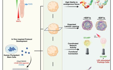 Human cerebellar organoids with functional Purkinje cells