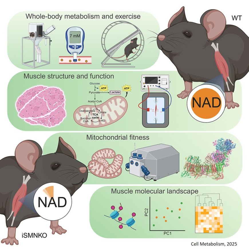 NAD depletion in skeletal muscle does not compromise muscle function or accelerate aging