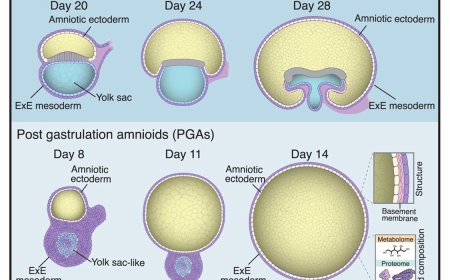 New stem cell model sheds light on human amniotic sac development