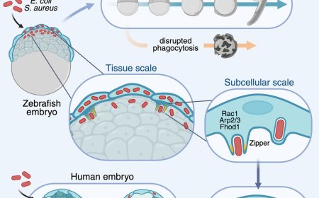 Protecting early embryos from bacteria