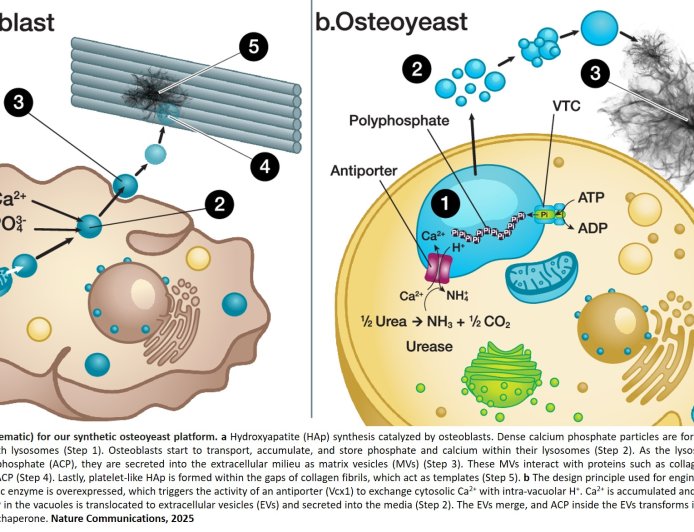 Converting urine into high-value bio-implant material