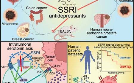Serotonin transporter role in cancer immunity