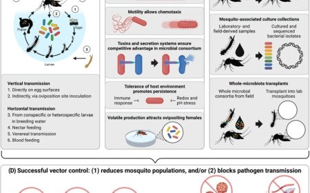 Controlling mosquito-borne disease using microbial ecology