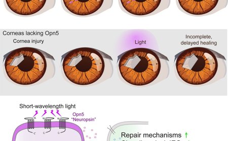 Opsin 5 mediates mammalian cornea wound healing
