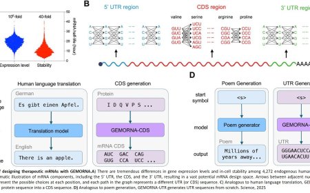 Generative AI platform for mRNA therapeutics