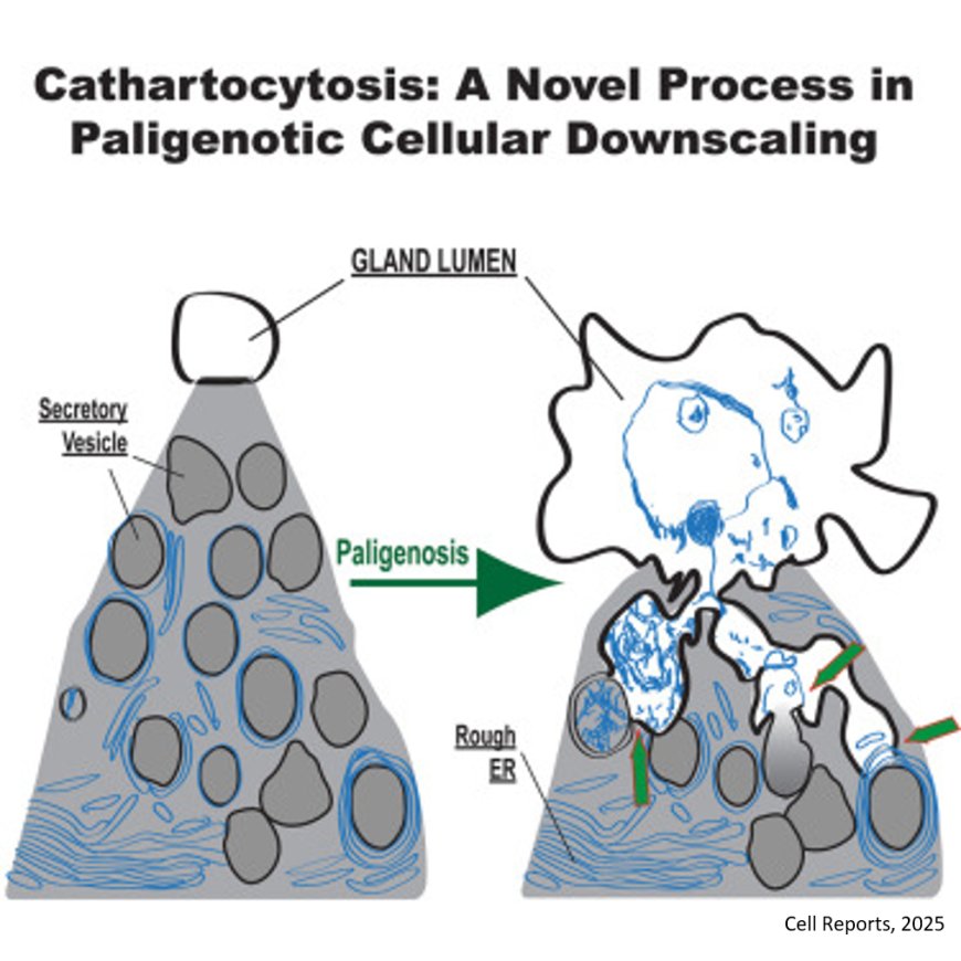 Cathartocytosis: Jettisoning of cellular material during reprogramming of differentiated cells