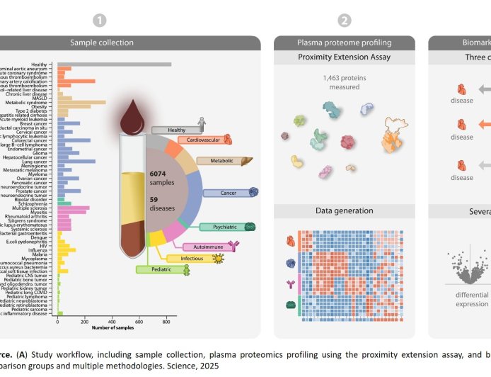 A human pan-disease blood atlas of the circulating proteome